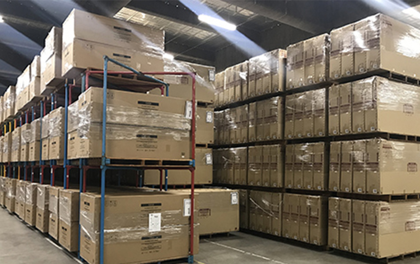 専門小売企業様（家具・インテリア専用拠点）